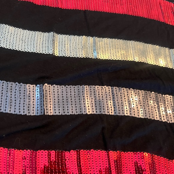 Torrid Black Size 1 Sequin Sleeveless Blouse Tank Top Cami Plus Size Shirt 
BBL - Picture 8 of 9